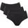 GO Daily Cotton Midi 3 St Schwarz S