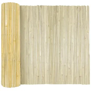 Sol Royal Sichtschutzelement 180 x 600 cm Beige Bambus