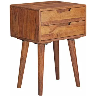 KADIMA DESIGN Nachtschrank 47 x 36 x 66 cm Braun