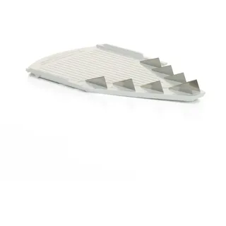 Börner Messereinschub für V1, V3 & V6 (10mm) • Messereinsatz ideal für grobe Streifen & als Pommes Schneider • Gemüsehobel Messereinschub (V-Hobel) • Küchenhobel Zubehör • Farbe: Weiß