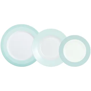 Luminarc Banquise Geschirr-Set, Mehrfarbig, 29,2 x 14 x 28,5 cm, 18-teilig