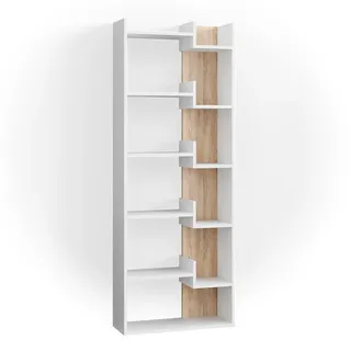 Vicco Raumteiler Fico 61 x 22,1 x 160,2 cm Weiß/Sonoma