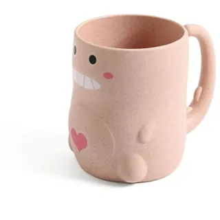 YUANstore Niedlicher Zahnputzbecher für Badezimmer, Haushalt, Milchwasserbecher, Bad, kreatives Mundspülen, Gurgelbecher für Kinder