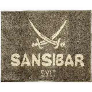 Sansibar Badteppich Classic Taupe/Sand 55 x 65 cm