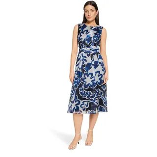 Betty & Co Sommerkleid Blau/Weiß 34
