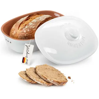 RÖMERTOPF Römertopf Brottopf oval MEDI 2,3 Liter - Keramik Brotkasten