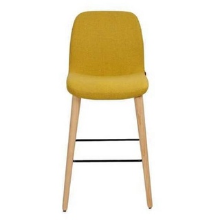 Esszimmerstuhl Luxus Gelb Stühle Stuhl Design Lehnstuhl Möbel Holzstuhl Neu JVmoebel