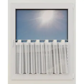 INDEKO Scheibenstange Screw 1-läufig Ø 9 mm 40 cm Silber