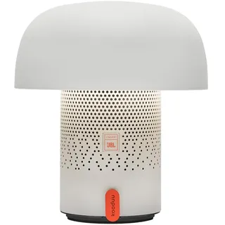 Kooduu Sensa Play - Bluetooth Lautsprecher mit Lampe - Tragbar - Trüb-Weiß | Bis zu 11 Stunden Spielzeit - 4,0 Stunden Ladezeit - 150 Lumen - 0-100% stufenloser Dimmer - USB-C-ladestation enthalten