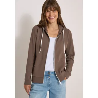 Cecil Langarm Jacke mit Kapuze Beige L