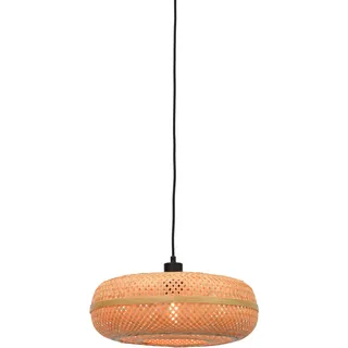 Good & Mojo Palawan 1-flg. Ø 40 cm rund beige Holz
