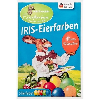 BRAUNS HEITMANN Osterei Heitmann Eierfarben 5 Stück Heißfärbe Blättchen 1007784