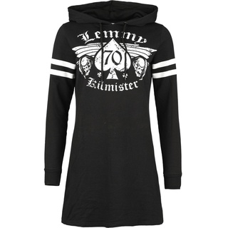 Lemmy Kilmister Kleid knielang - Lemmy Forever - XS bis XXL - für Damen - Größe XL - schwarz  - EMP exklusives Merchandise!