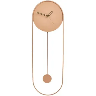 Beliani Wanduhr SALVAN in Rosa - (W) 20 x (H) 62 x (L) 3 cm | Gr.: onesize