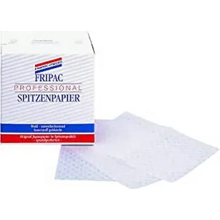 FRIPAC-MEDIS Professional Spitzenpapier Blattgröße 90 x 65 mm, 500 Blatt, weiß