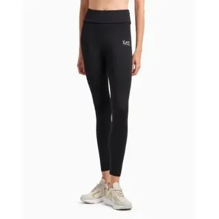 EA7 für Damen. 7W000232_AF12625 Dynamic Athlete Leggings schwarz (M), Lässig, Sportlich, Baumwolle, Multisport