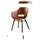 Kunstleder vintage cognac