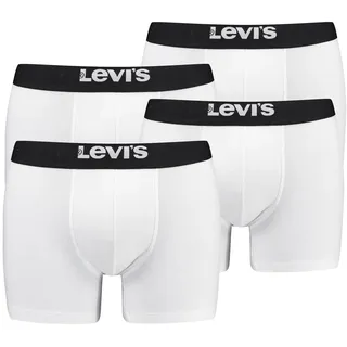 Levi's Boxershorts 4er Pack Weiß S