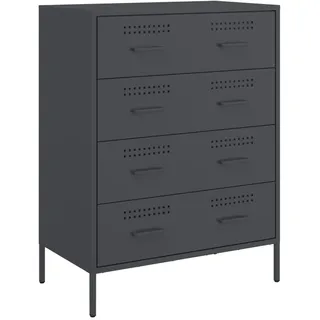 vidaXL Sideboard 68 x 89 x 39 cm Anthrazit