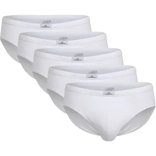 Götzburg Slip unifarben XL 5er Pack weiß