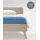 Single-Jersey 90 x 220 - 100 x 220 cm meeresblau