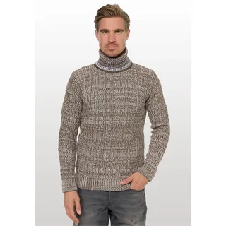 RUSTY NEAL Rollkragenpullover Beige 3XL