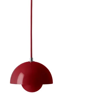 &Tradition - FlowerPot Pendelleuchte VP10, zinnoberrot
