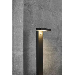 Nordlux Wegeleuchte Metall 76 cm Solar mit Bewegungsmelder schwarz