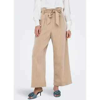 Only Paperbag-Hose Beige XL