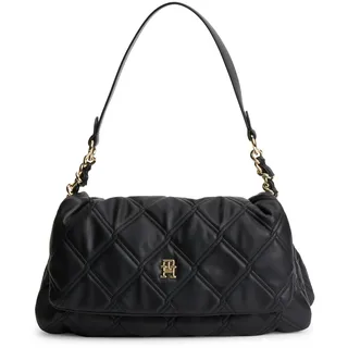 Tommy Hilfiger Feminine Schultertasche Polyurethan Black