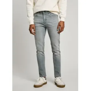 Pepe Jeans für Herren. PM207387UM1 Jeans im Skinny Fit Finsbury grau (33/32), Lässig, Baumwolle, Denim