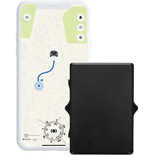 MiniFinder Xtreme GPS Tracker Fahrzeugtracker, Live Tracking, Multifunktionstracker Schwarz 1 St.