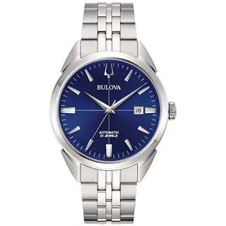 Bulova Herrenuhr Stahl Automatisch Sutton Automatic 96B425