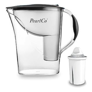 PearlCo Wasserfilter Standard classic, grau, 2,4 L, Kanne, inkl. 1 Kartusche