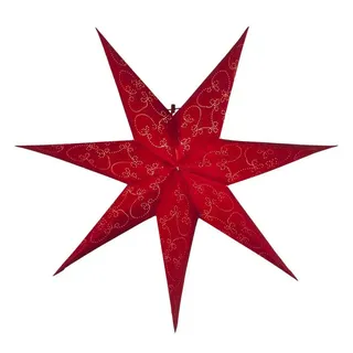 Star Trading Papierstern 63 cm rot