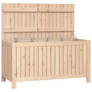 furnicato Gartentruhe 121 x 55 x 64 cm Braun