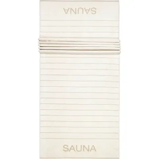 CAWÖ Balance Saunatuch 80 x 200 cm beige