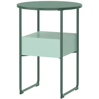 IKEA BLANKHÄLLAN Ablagetisch grün/türkis