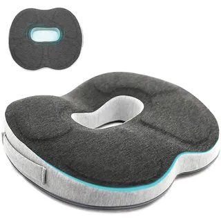 Auoketuo Anti-Dekubitus Sitzkissen – Orthopädisches Donut-Kissen, wirksam bei Hämorrhoiden, Prostatabeschwerden, Steißbein-, Ischias- und Rückenschmerzen, ideal für den Einsatz zu Hause, im Büro