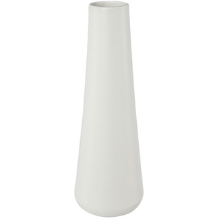 Gasper Vase H 37 cm BALBIO, Weiß - H 37 cm - Porzellan