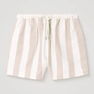 Badeshorts Staziona für Herren Cremeweiß - L