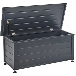 Beliani Aufbewahrungsbox CAMPALTO 50 x 113 x 52 cm 1-tlg. grau
