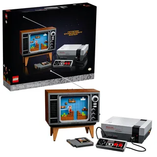 LEGO Super Mario Nintendo Entertainment System 71374 Gameplay Bauset, Modellbausätze für Erwachsene zum Bauen, DIY kreative Aktivität, Sammlerstück Geschenkidee