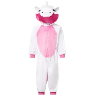 Kleinkinder Mädchen Jungen Kostüm Karneval Plüsch (Einhorn, 98/104)