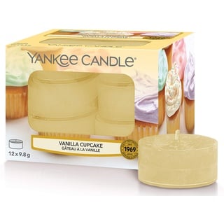 Yankee Candle Duft-Teelichter | Vanilla Cupcake | 12 Stück
