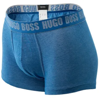 HUGO BOSS Herren Boxer Shorts, Pant Piquee S-XXL - Dark Blue oder Bright Blue Bright Blue / 4 (Gr. Small)
