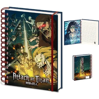 Epee Attack On Titan Notizbuch - Charaktere
