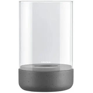 BLOMUS Windlicht Calma Glas Grau