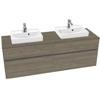 Villeroy & Boch Collaro Waschbeckenunterschrank C02100RK 160 x 55 cm Stone Oak