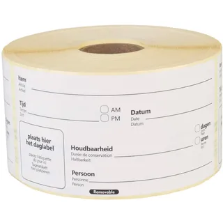 Lebensmitteletiketten, mehrsprachig (500 Stk.)"